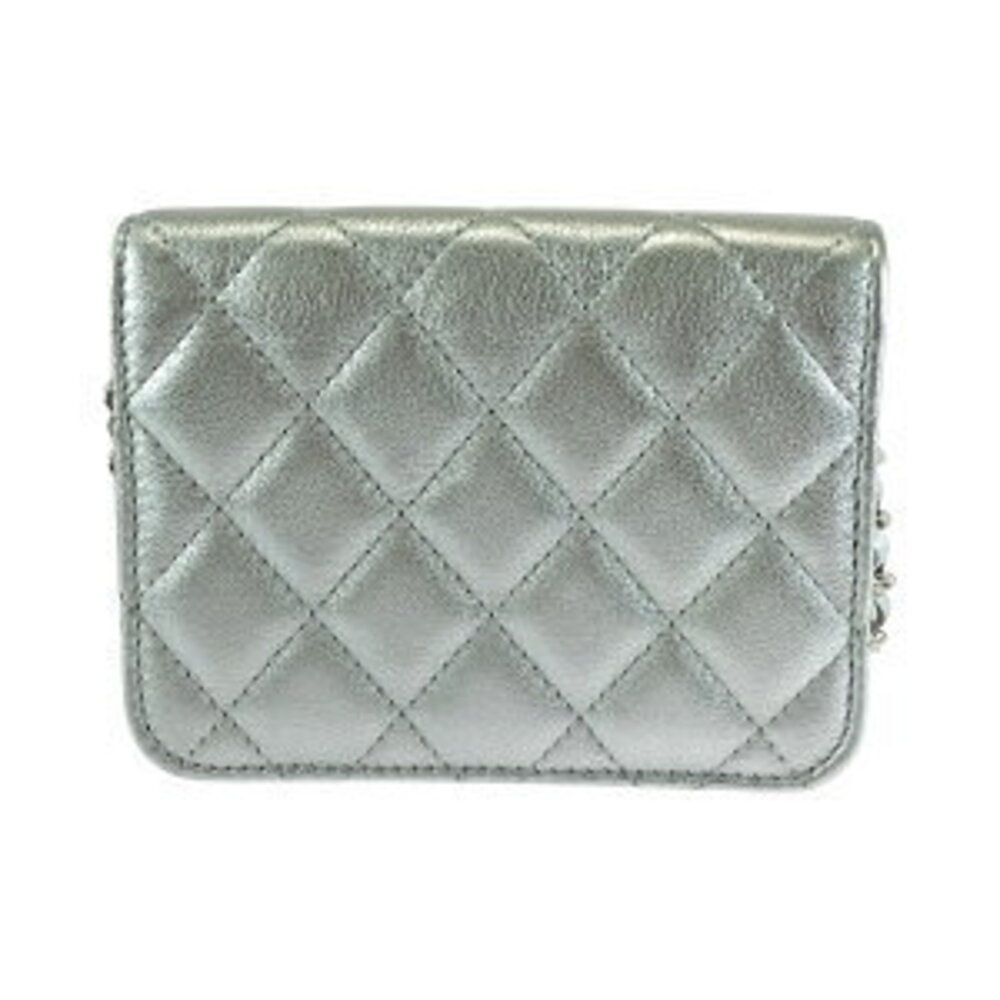 Chanel Star Mark Lambskin Chain Rhinestone Bag Shoulder Coco Matelasse